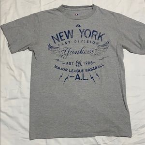 T shirt Yankees Gray